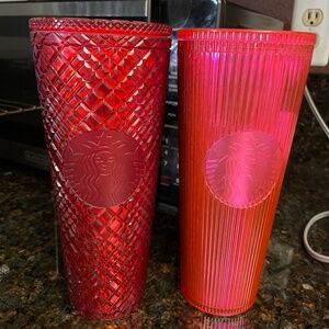Starbucks acrylic cups